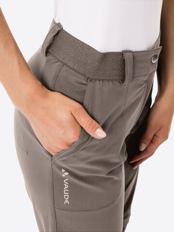 VAUDE Regular Outdoor trousers 'Farley II' in Beige