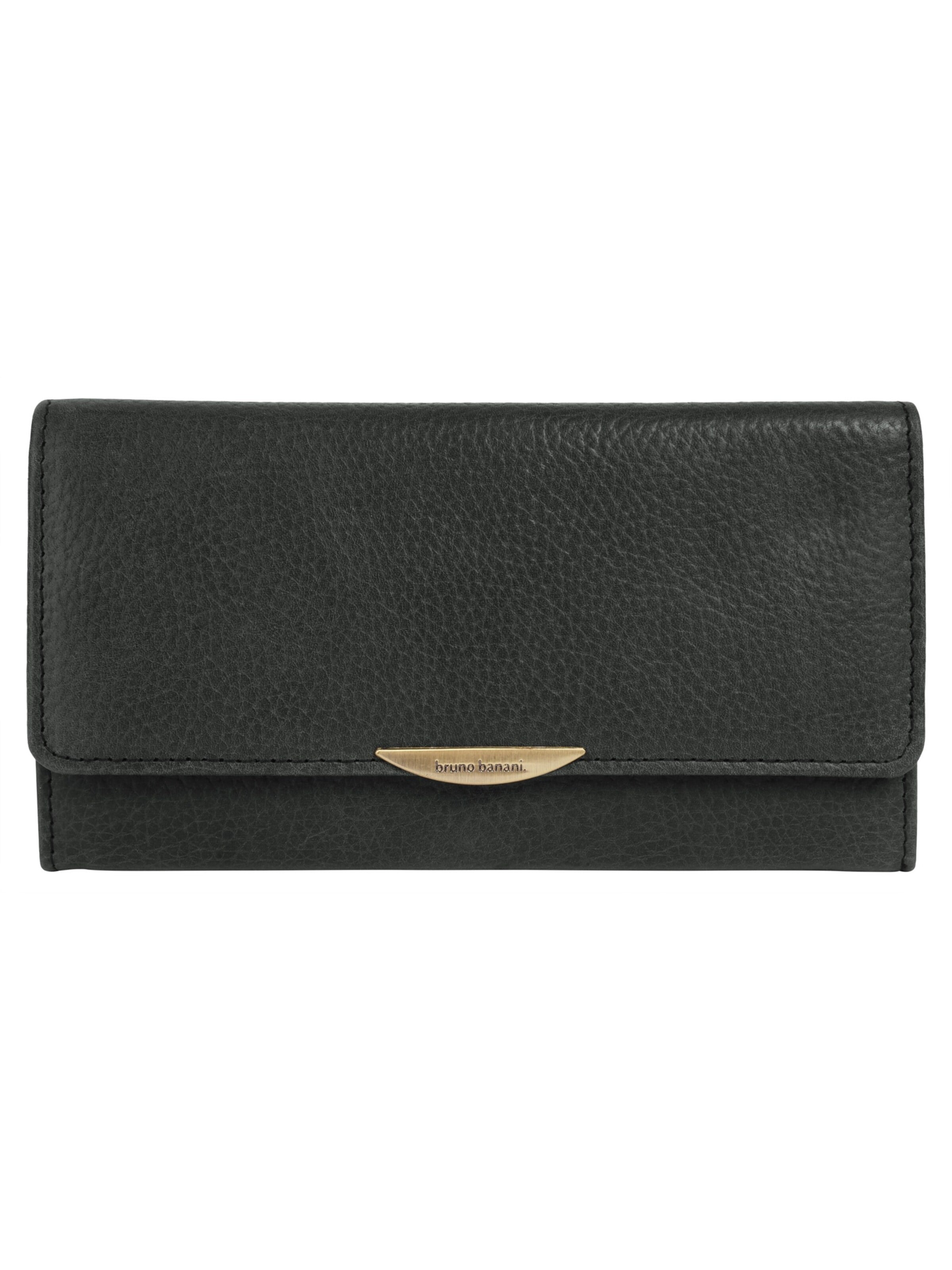 Bruno Banani Portemonnaie‌‌‌‌‌‌ in Schwarz: Vorderseite