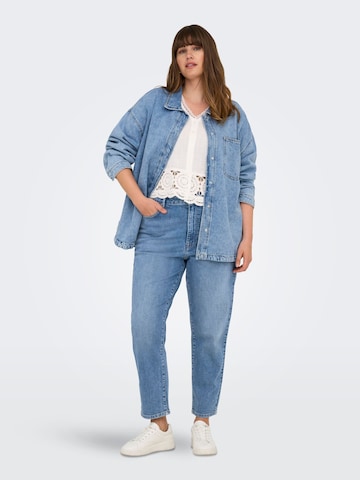 ONLY Carmakoma regular Jeans i blå