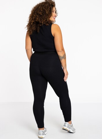 YOEK Top in Schwarz