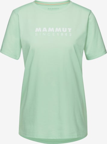MAMMUT Funktionsshirt 'Core' in Grün: Vorderseite