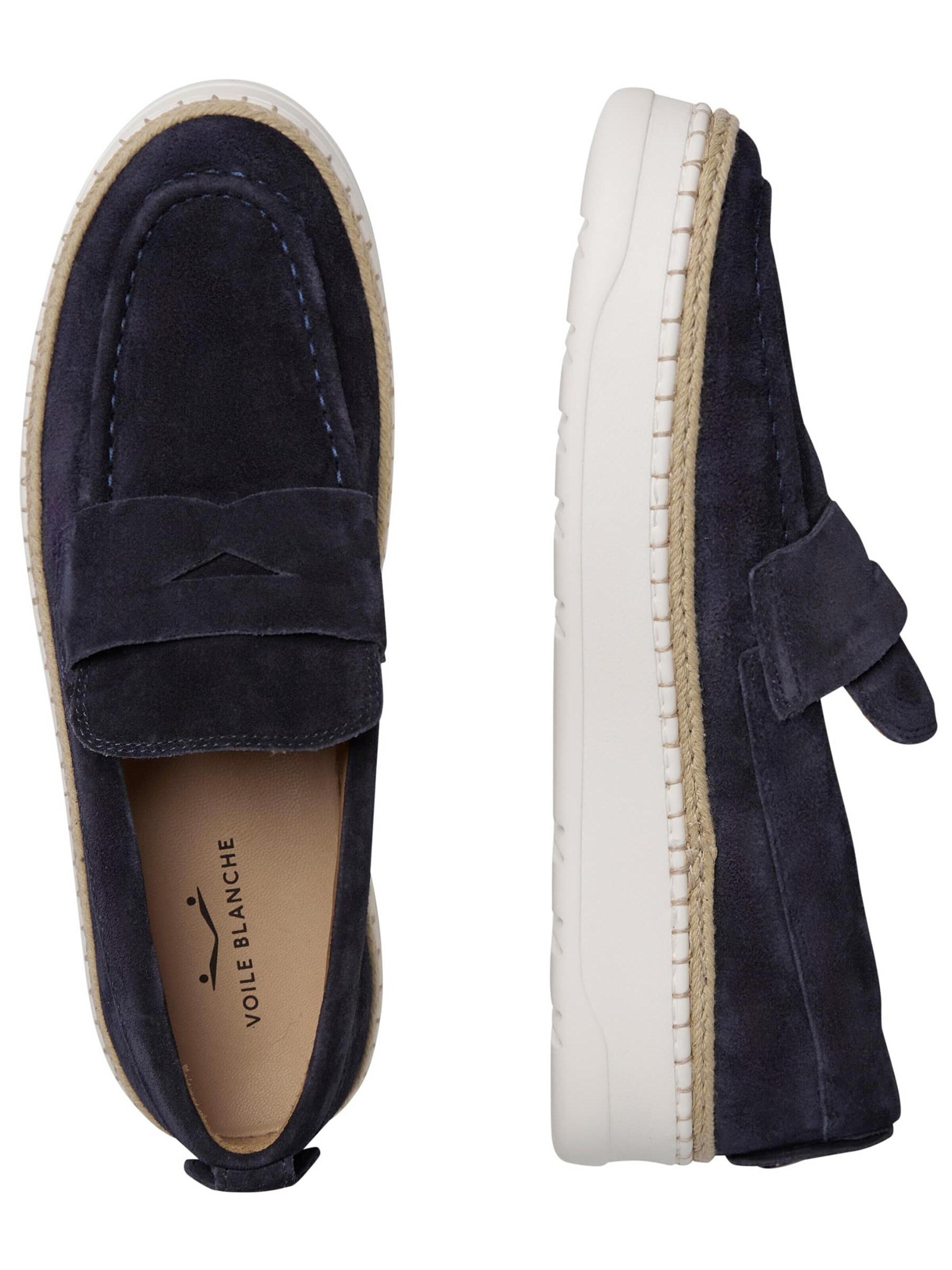 Voile blanche Moccasin 'LAYTON MOK 3' in Blue