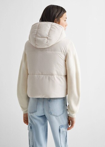 MANGO TEEN Weste in Beige