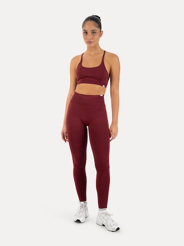 Smilodox Skinny Leggings in Rood