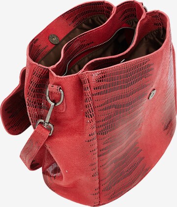 NAEMI Shoulder Bag in Red