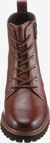 ARA Lace-Up Ankle Boots in Brown