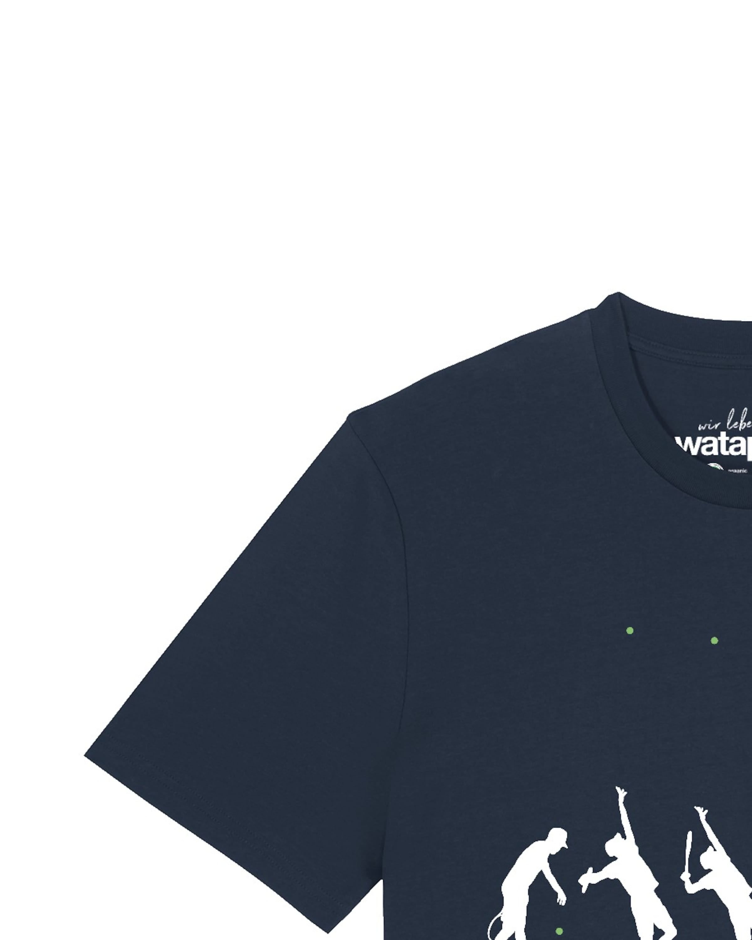 T-Shirt 'Tennis Evolution' Watapparel en bleu
