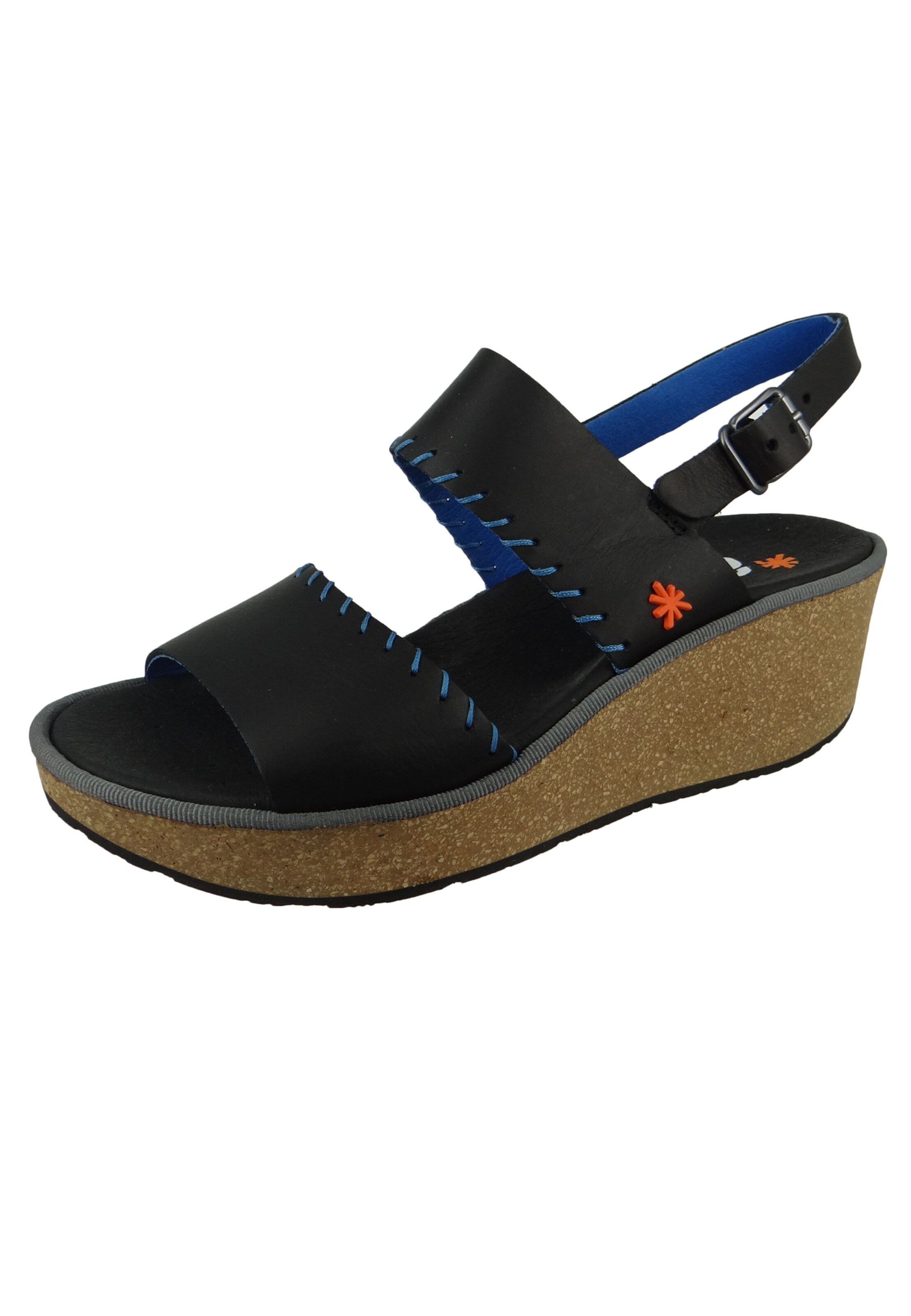 ART - Sandália 'Parma Grass' em preto: frente