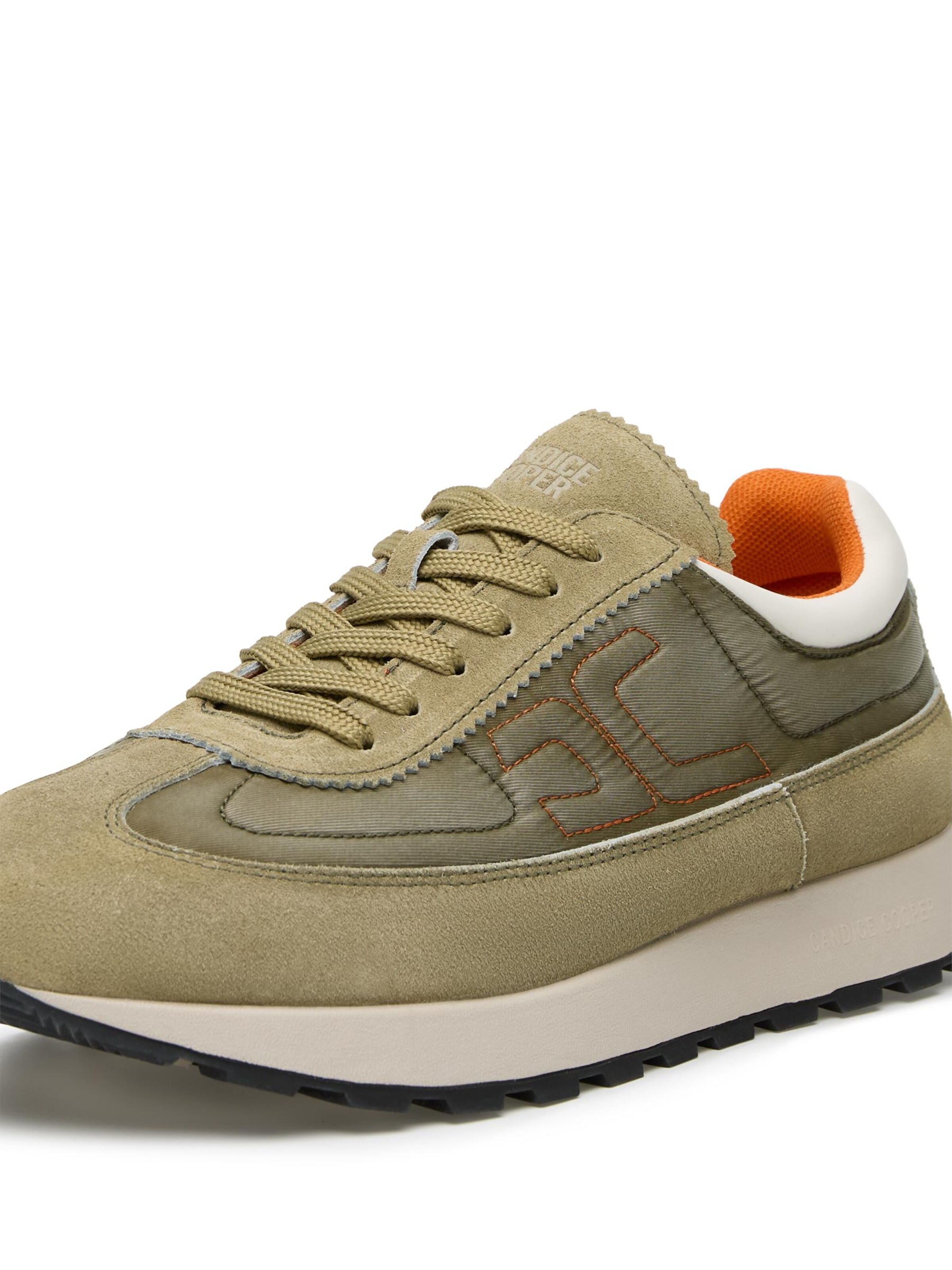 Candice Cooper Platform trainers in Green