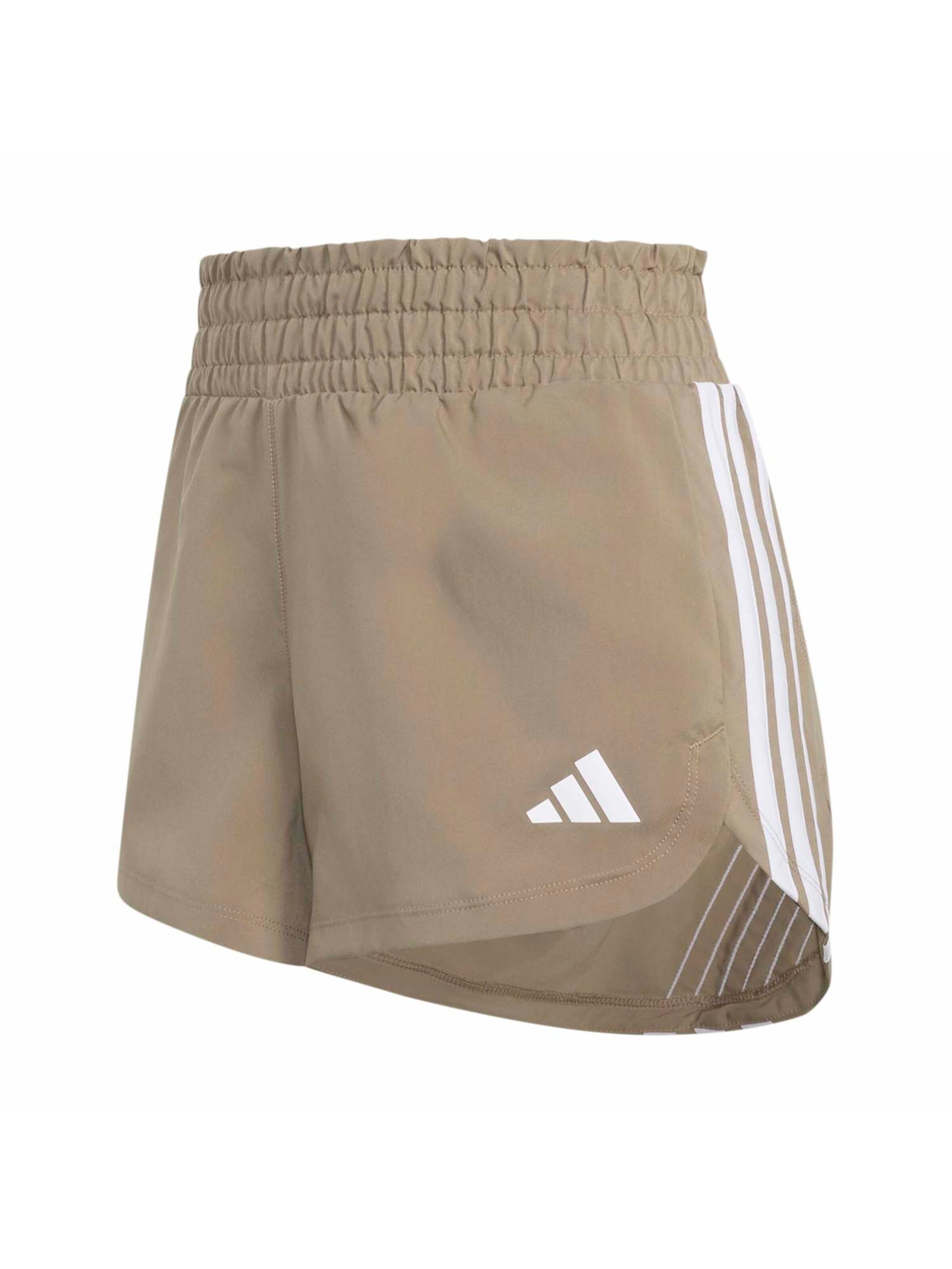 Pantaloni sport 'PACER' de la ADIDAS PERFORMANCE pe verde: față