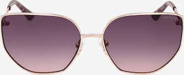 Lunettes de soleil GUESS en or