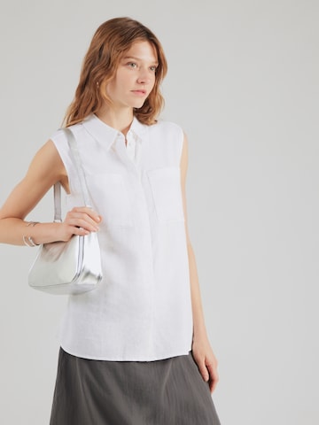 COMMA Blouse in Wit: voorkant