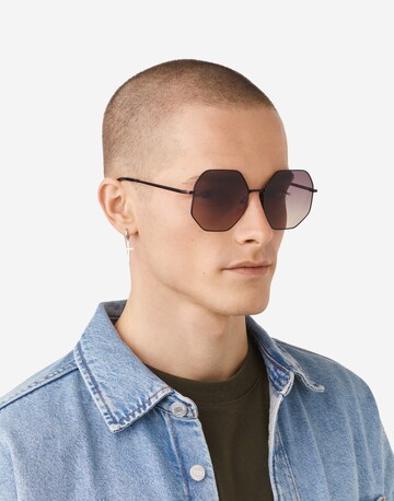 HAWKERS Sunglasses 'LUMINA' in Black: front