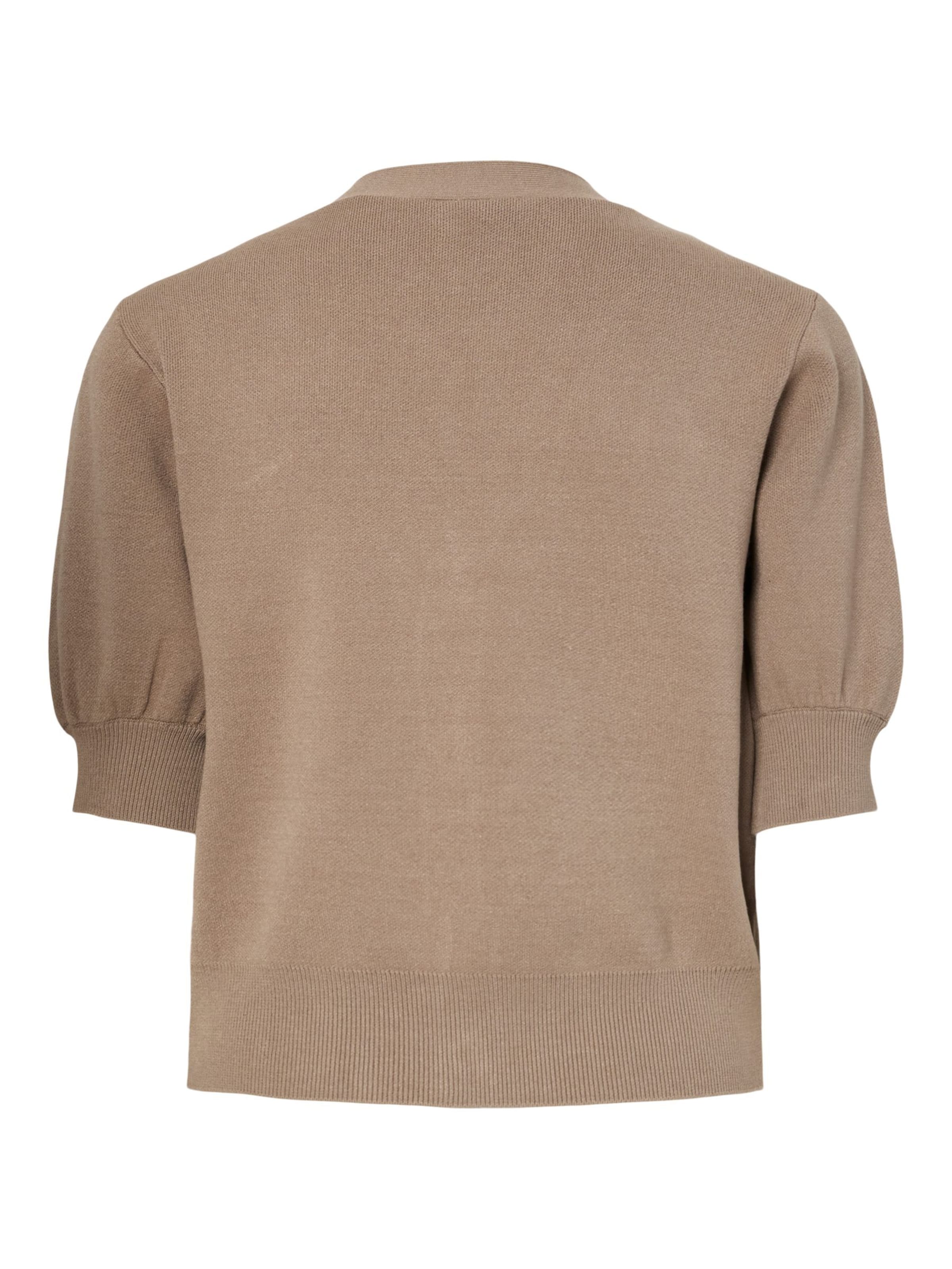 YAS Knit cardigan 'YASFonny' in Grey