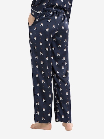 ETAM Pyjamabroek 'Hailey' in Blauw