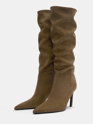Bottes Pull&Bear en marron