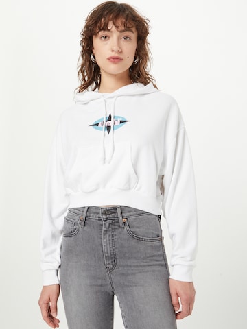 Felpa 'Graphic Laundry Hoodie' di LEVI'S ® in bianco: frontale