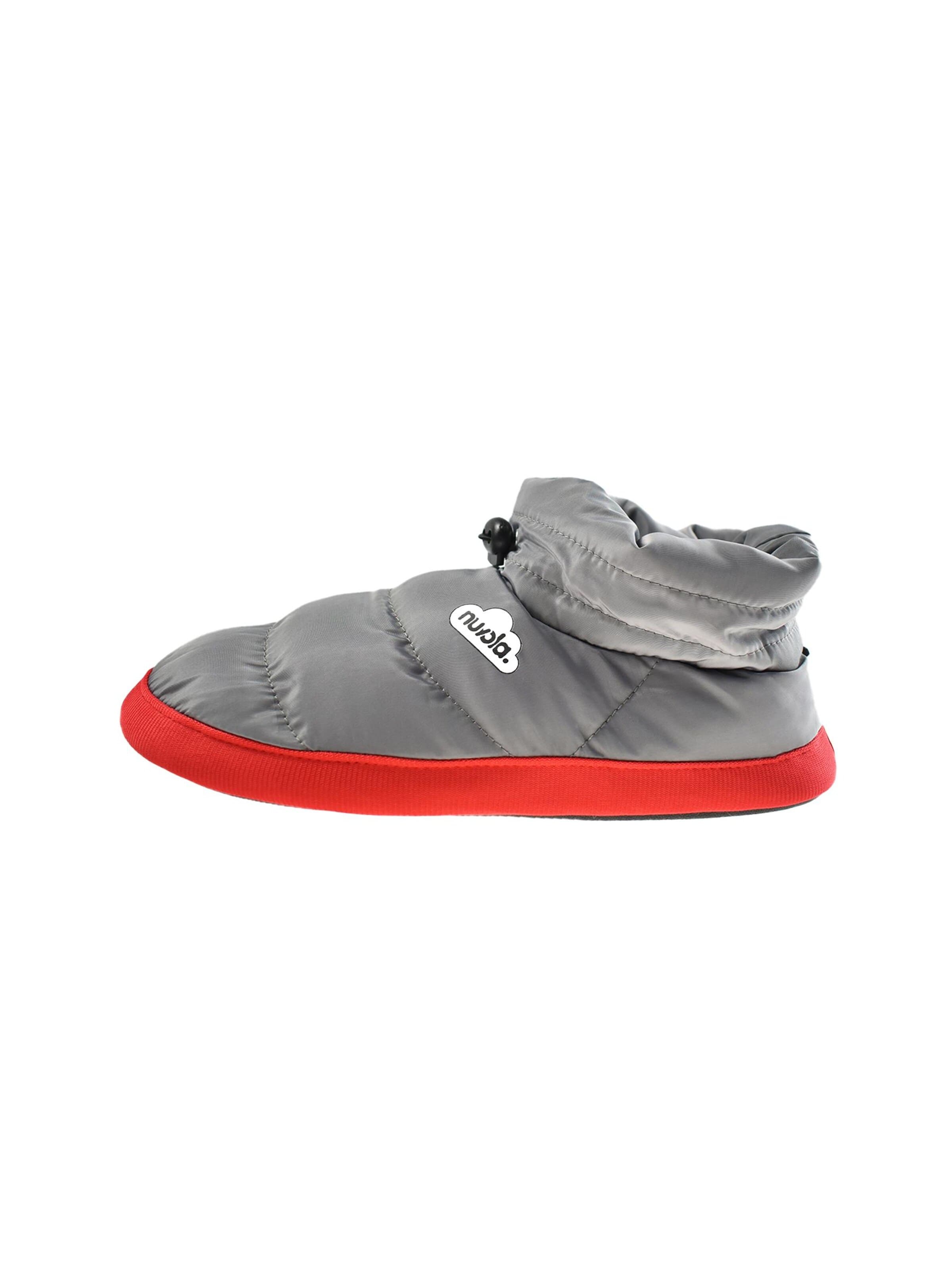 Ciabatta 'Boot Home Party' di Nuvola. in grigio: frontale