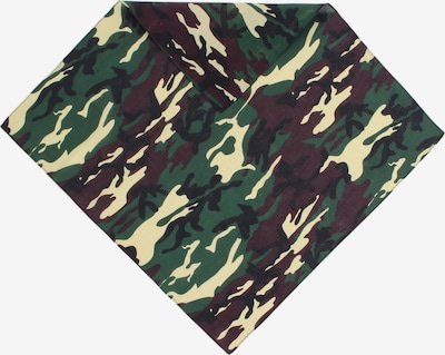 normani Tuch in hellbeige / dunkelbraun / dunkelgrün / schwarz, Produktansicht