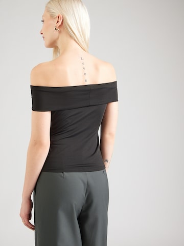 ABOUT YOU Μπλουζάκι 'Cara' σε μαύρο
