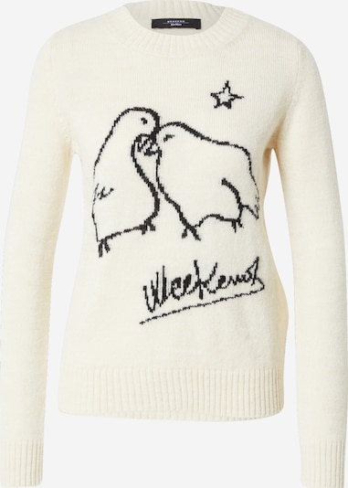 Weekend Max Mara Sweater 'GALLO' in Black / White, Item view