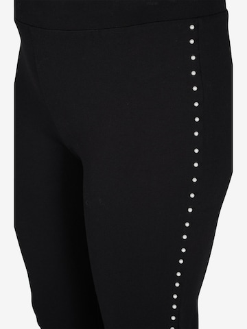 Zizzi Skinny Leggings 'Winola' in Black