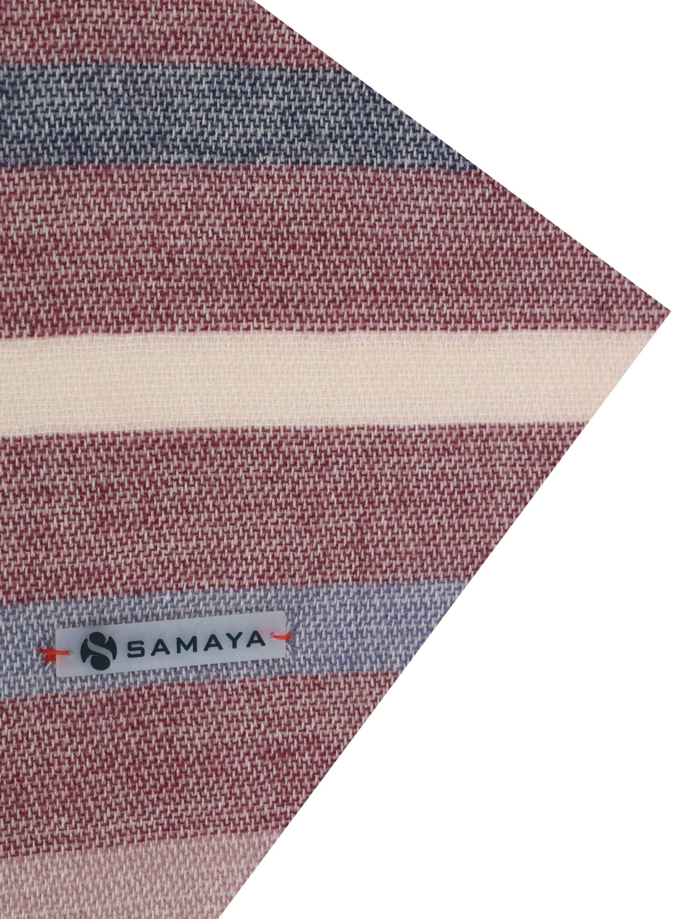 SAMAYA Schal 'Milton' in Lila