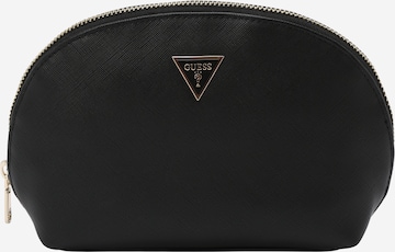GUESS Чанта за козметика 'Dome' в черно: отпред