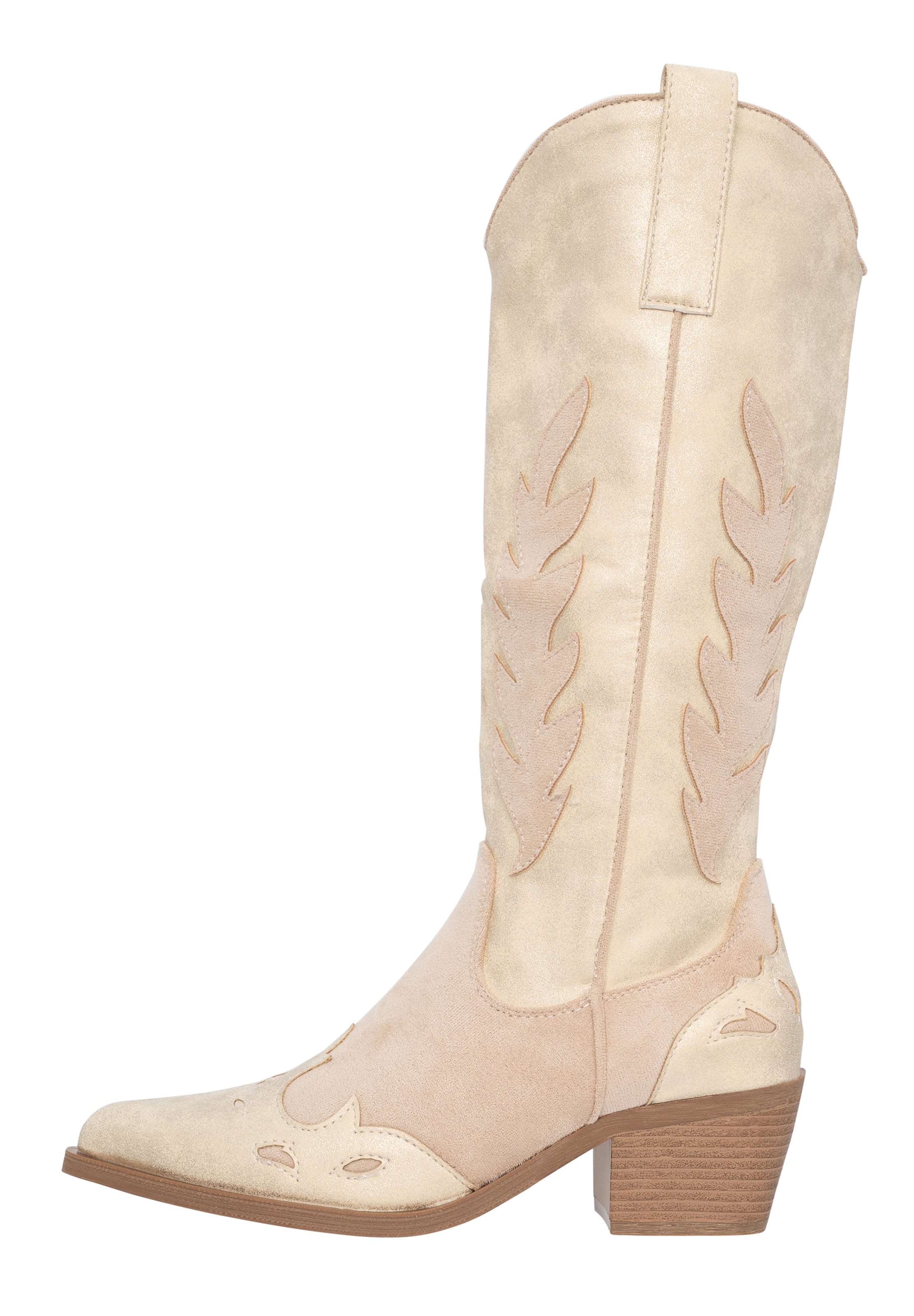 Salinyang Cowboylaarzen in Goud