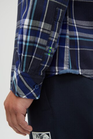 CAMP DAVID Regular fit Button Up Shirt in Blue