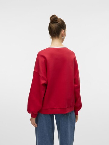 Sweat-shirt VERO MODA en rouge