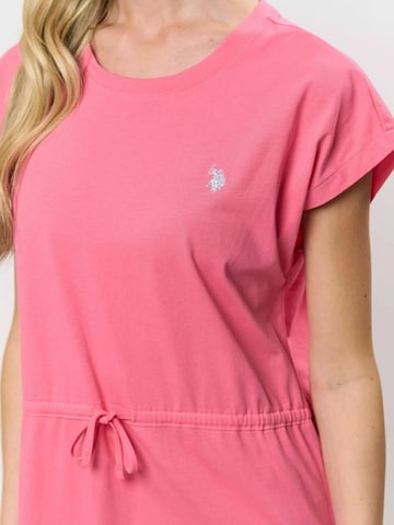 Robe 'UWIda' U.S. POLO ASSN. en rose
