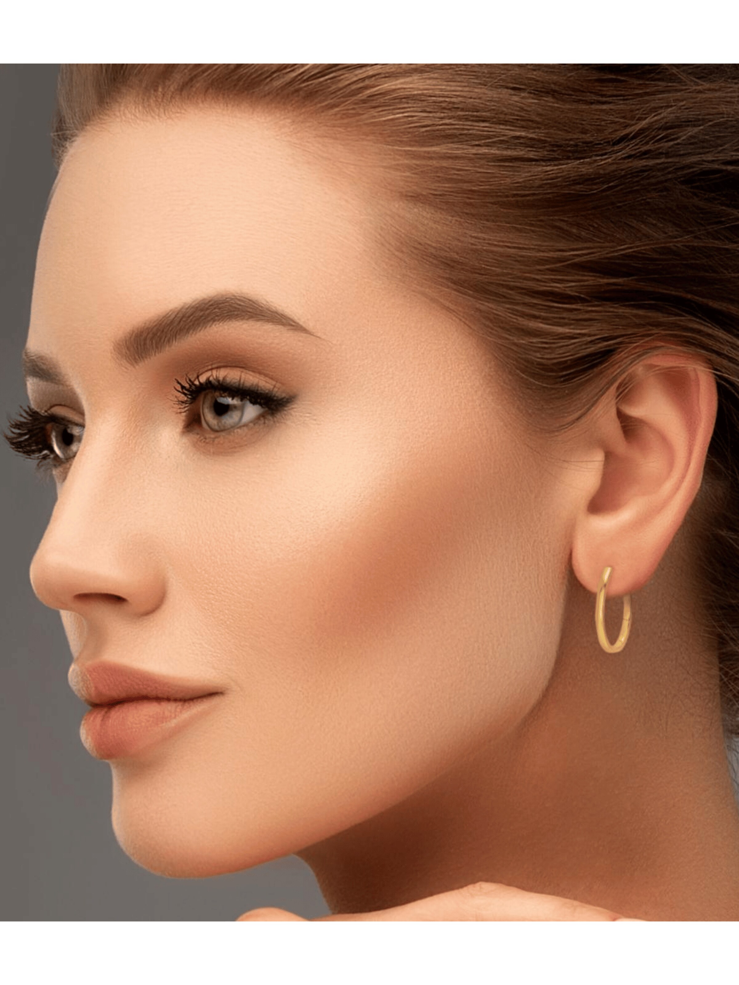 ARS-ARGENTI Earrings 'NAUGHTY HOOPS' in Gold