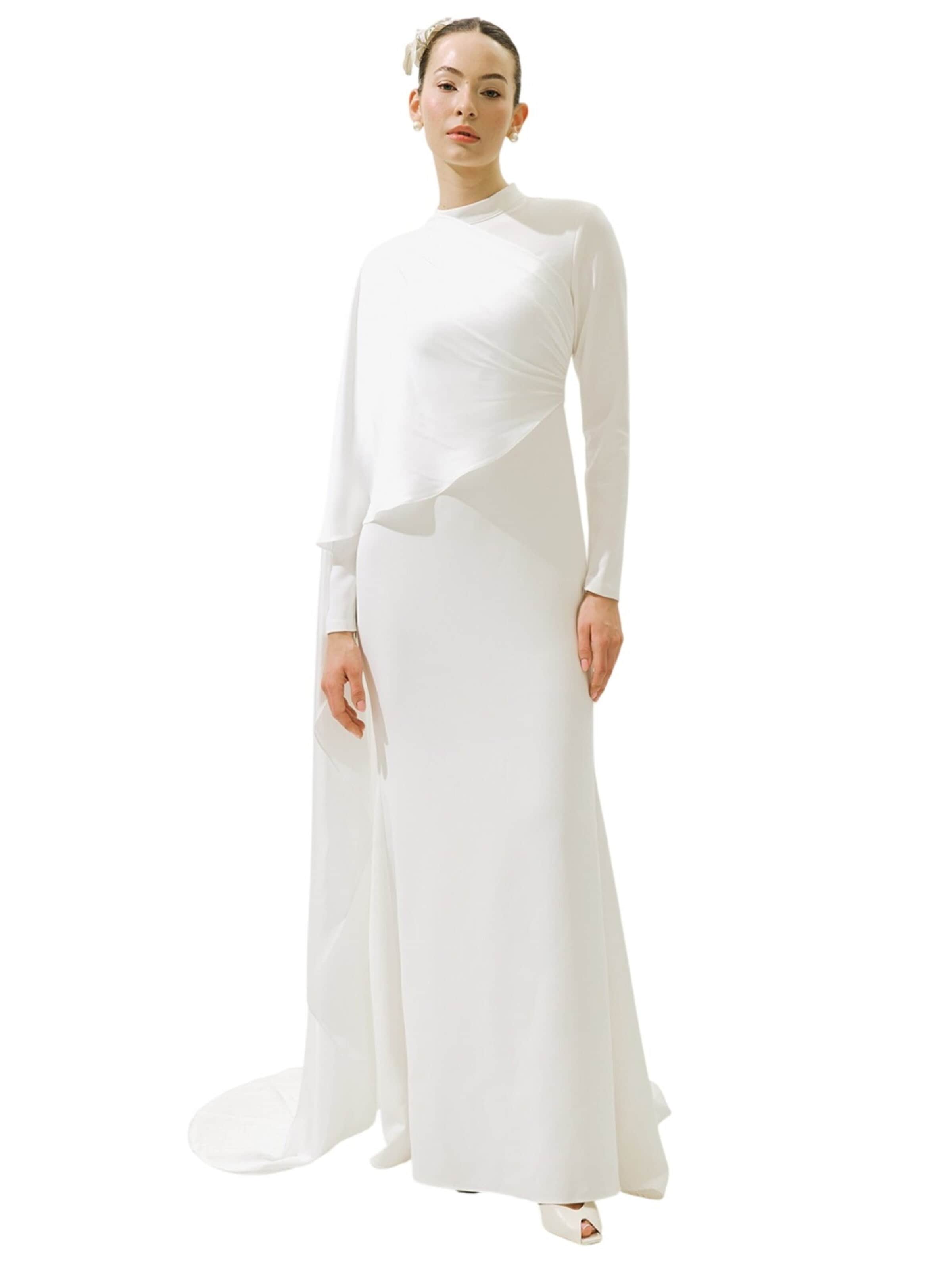MANUKA Jurk in Beige: voorkant