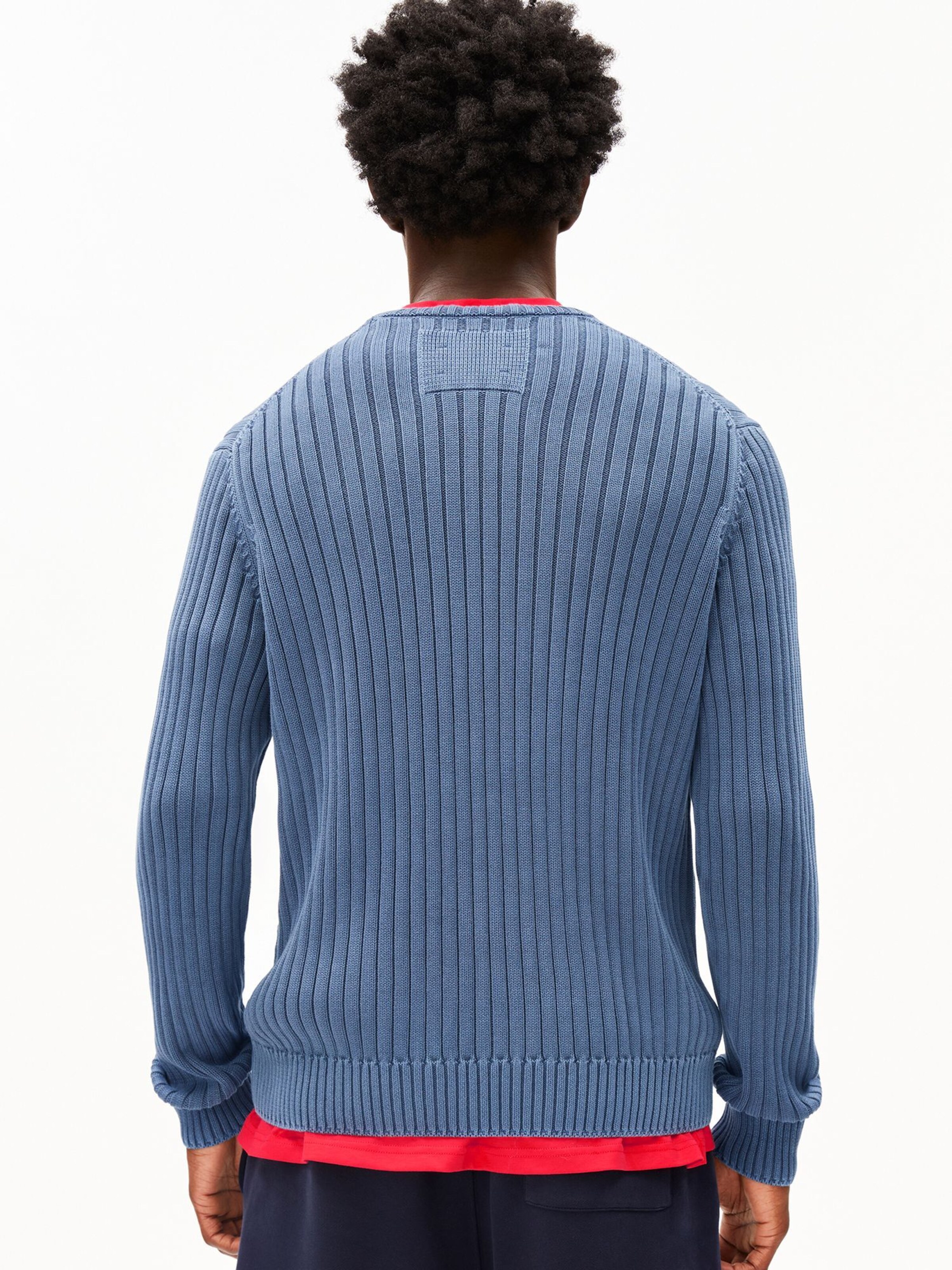 ARMEDANGELS Sweater in Blue: front
