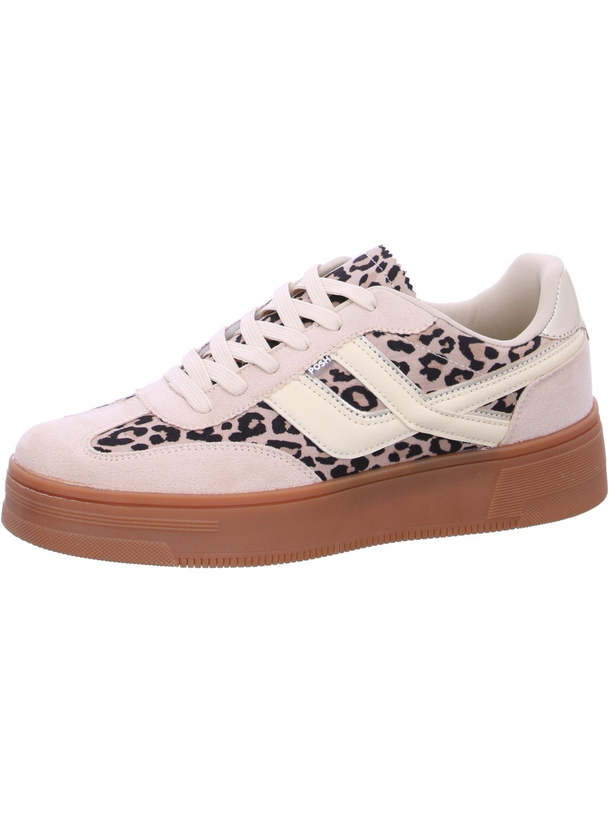 PS Poelman Sneakers 'Poelman Sneaker Beige' in Beige: front