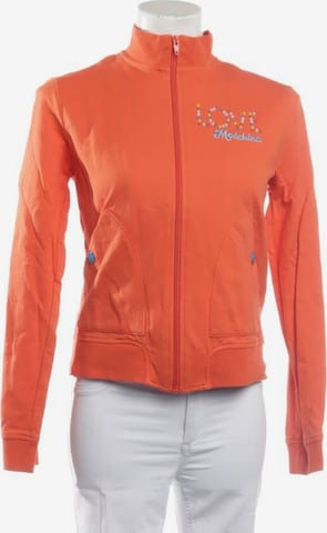 Love Moschino Sweatshirt & Zip-Up Hoodie in XS in Orange: front