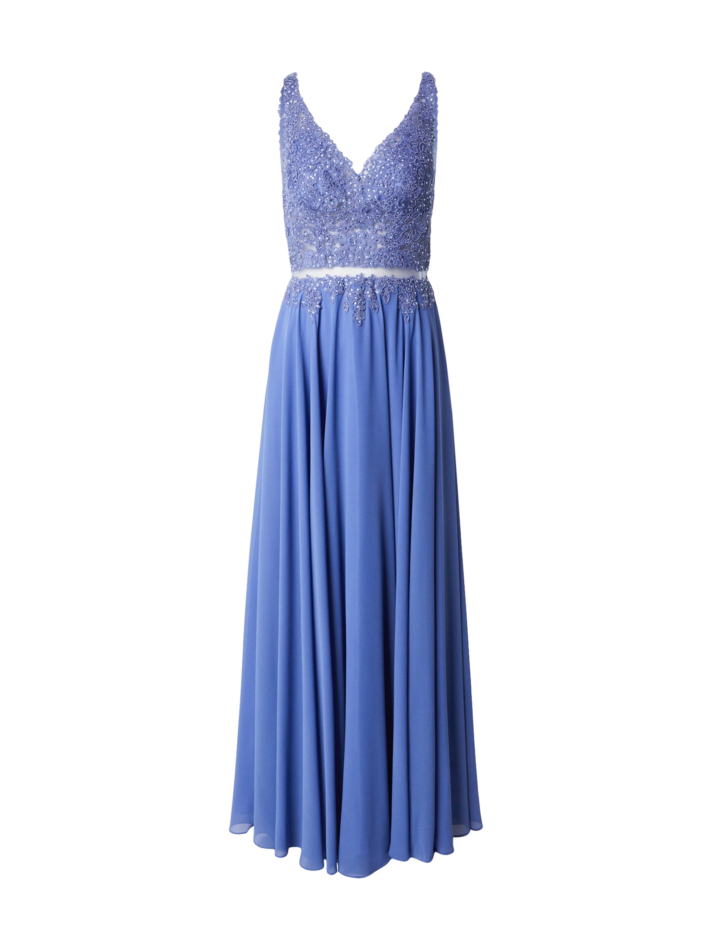mascara Evening dress 'TULLE' in Blue: front