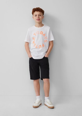 T-Shirt s.Oliver en blanc : devant