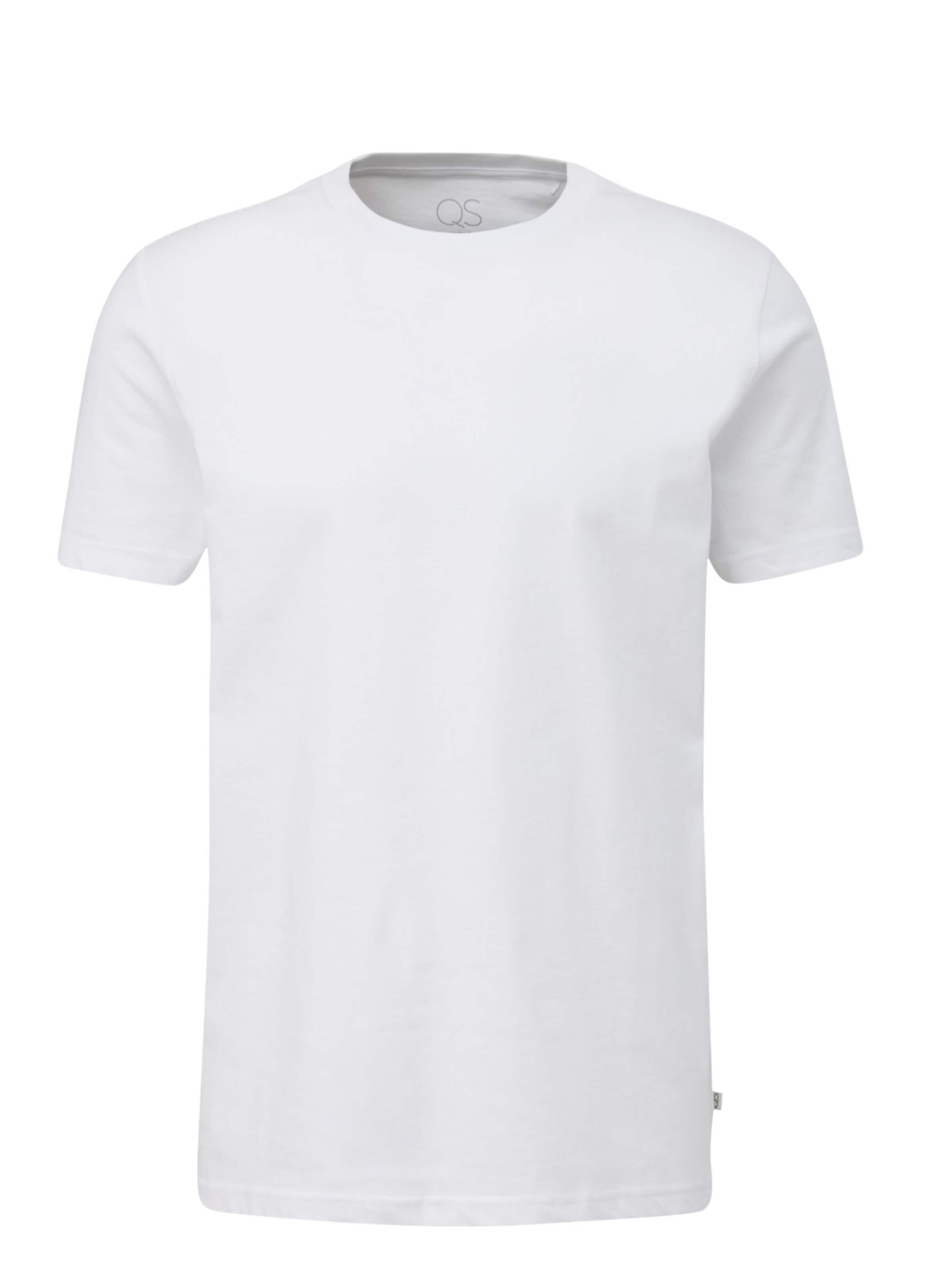 QS Shirt 'Q/S designed by - T-shirt' in L in de kleur Wit, Productweergave