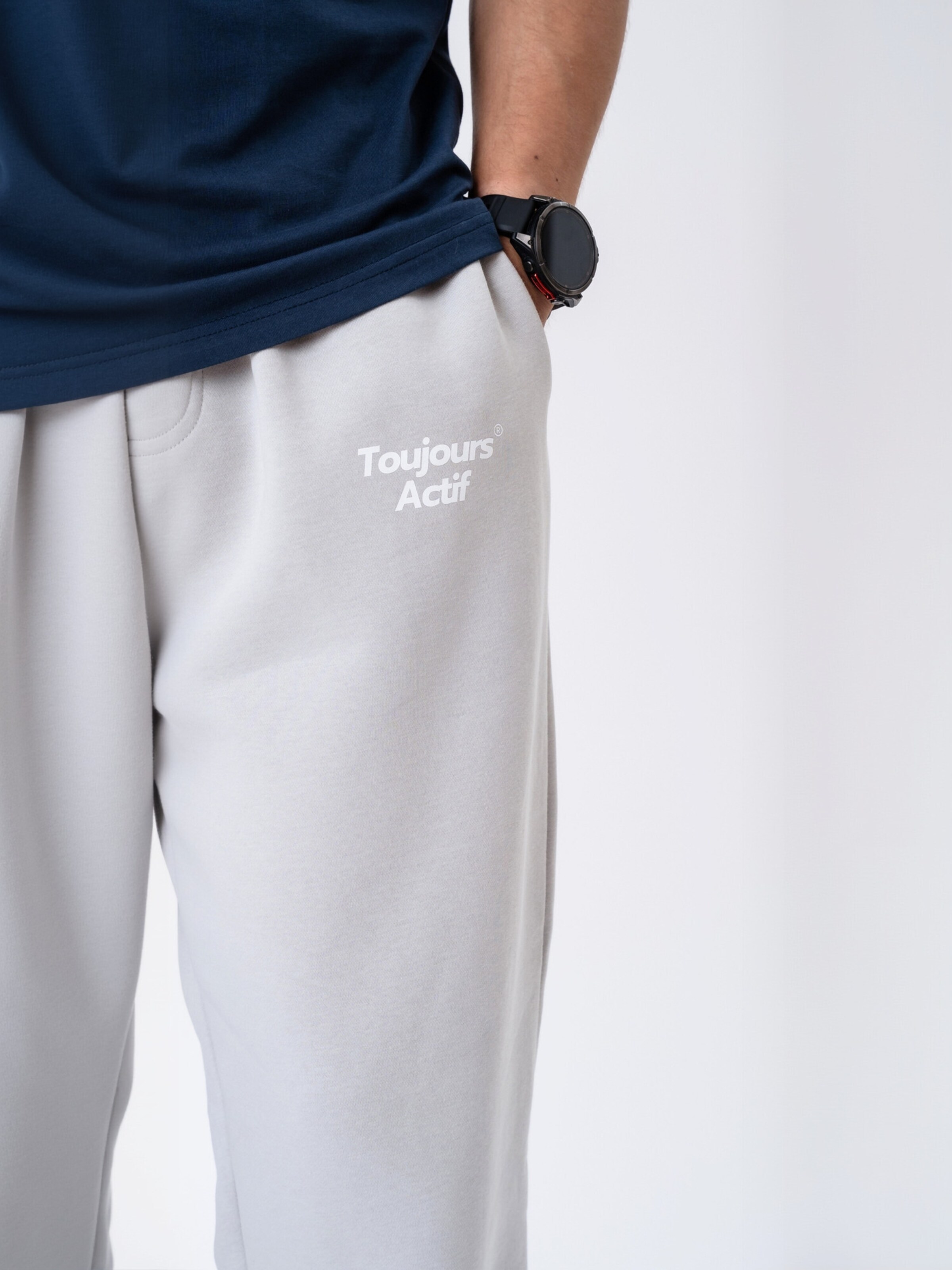 Regular Pantalon ' Apres ' Toujours Actif en gris