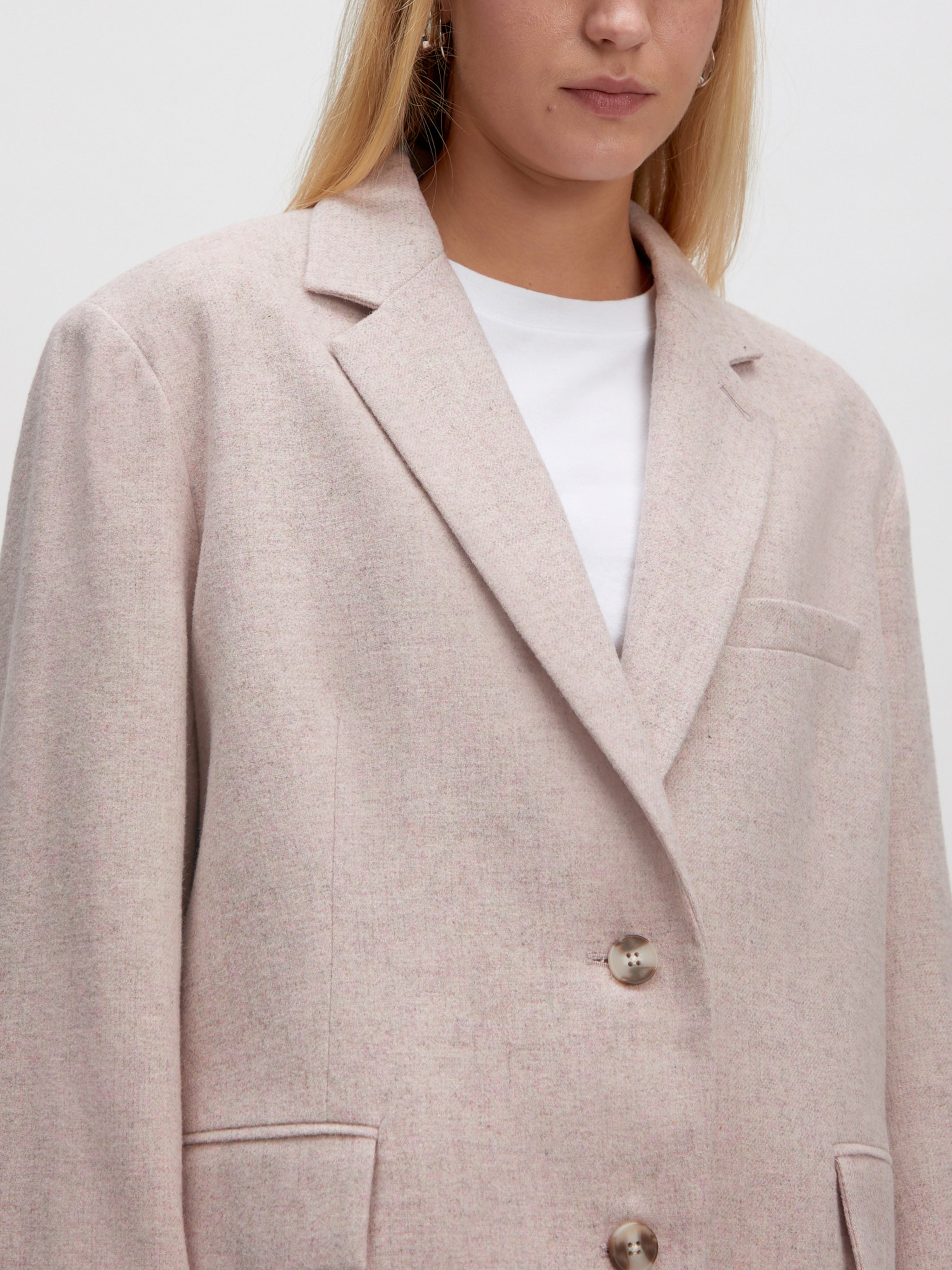 EDITED Producten Blazers 'Arwen Wool' Pink