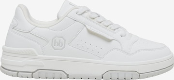 Baskets basses Bruno Banani en blanc : devant