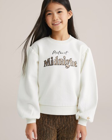 WE Fashion Bluzka sportowa w kolorze biały: przód