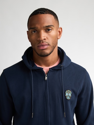 Petrol Industries Кофта на молнии в Синий