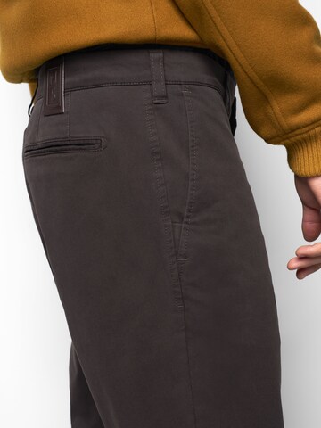 MEYER Regular Chino Pants 'M5 Chino 9-6001' in Brown
