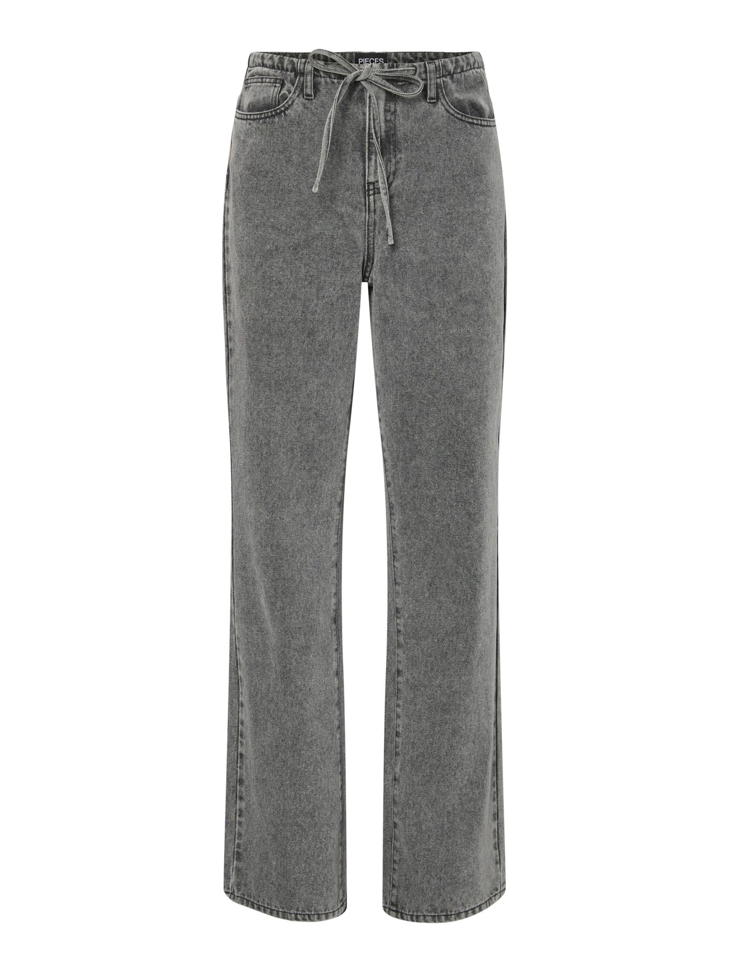 regular Jeans 'PCFanu' di PIECES in grigio: frontale