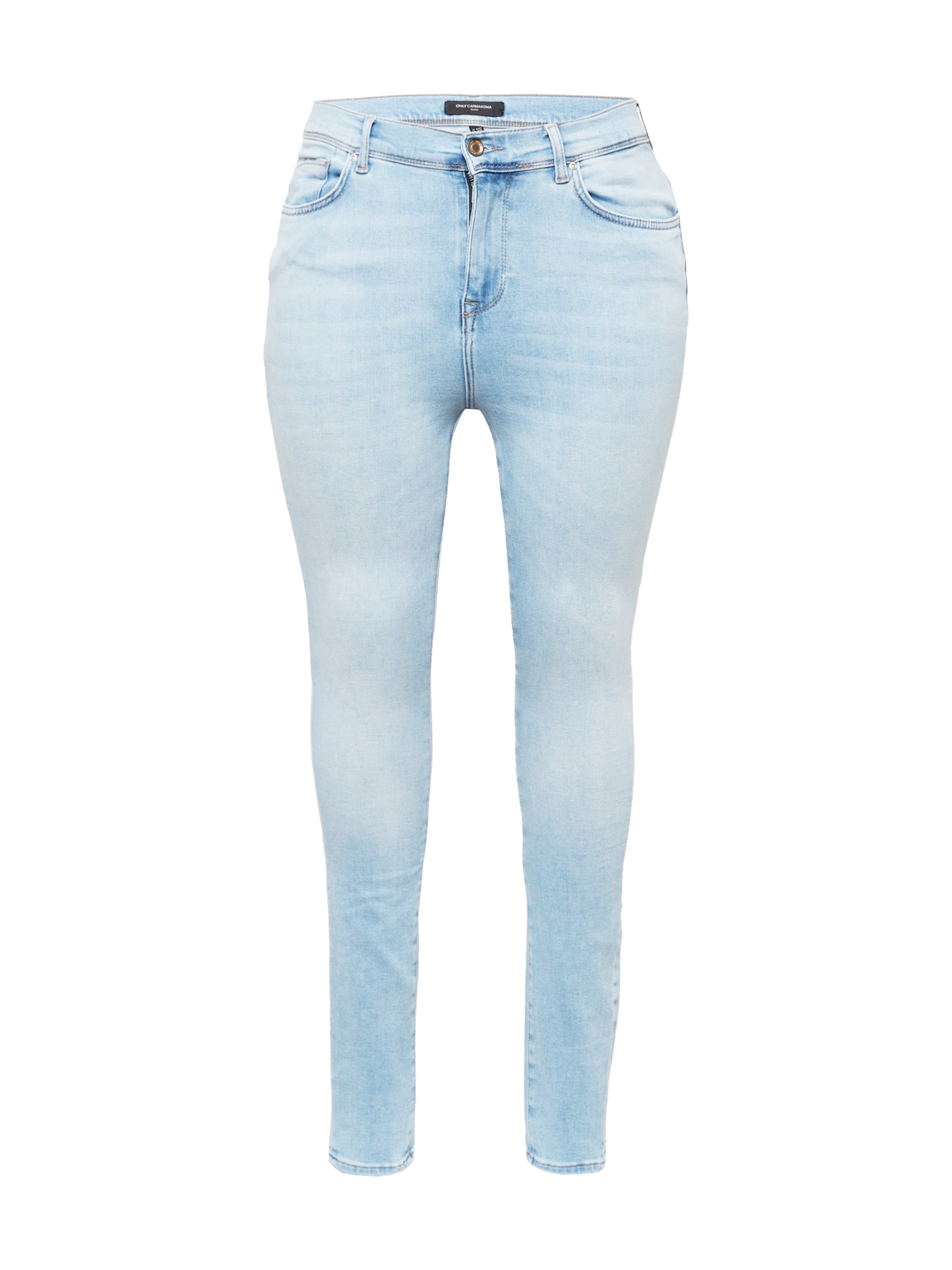 ONLY Carmakoma Skinny Jeans 'Maya' in Blue: front