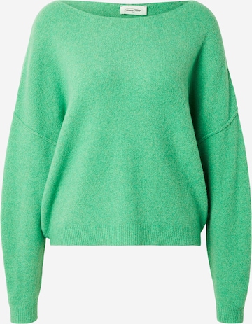 AMERICAN VINTAGE Пуловер оувърсайз 'Damsville' в зелено: отпред