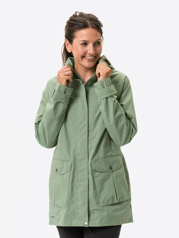 VAUDE Outdoorjas 'Skomer' in Groen: voorkant